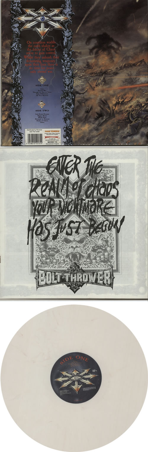 Bolt Thrower Realm Of Chaos – Slaves To Darkness - Splatter Vinyl